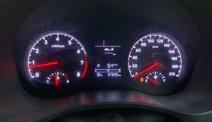 2018 Hyundai Verna 1.6 VTVT SX, Petrol, Manual, 87,828 km, Odometer Image