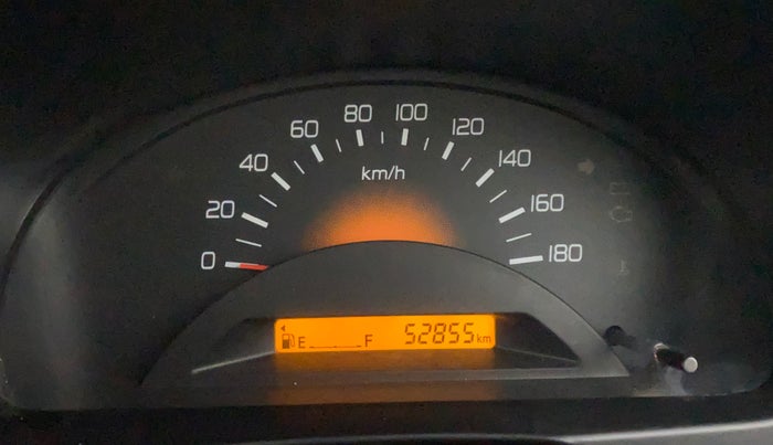 2013 Maruti Wagon R 1.0 LXI, Petrol, Manual, 52,810 km, Odometer Image