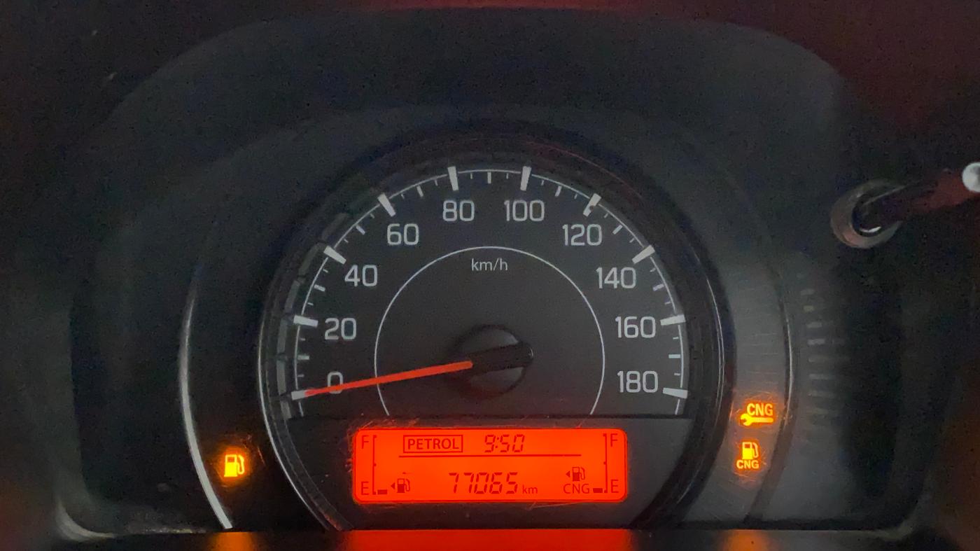 2021 Maruti New Wagon-R LXI CNG 1.0, CNG, Manual, 77,064 km, Odometer Image