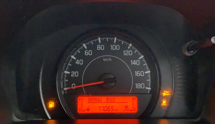 2021 Maruti New Wagon-R LXI CNG 1.0, CNG, Manual, 77,064 km, Odometer Image
