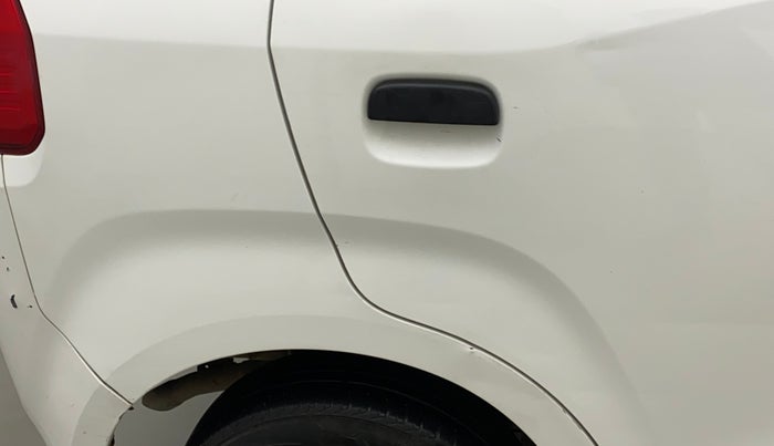2021 Maruti New Wagon-R LXI CNG 1.0, CNG, Manual, 77,064 km, Right quarter panel - Slightly dented