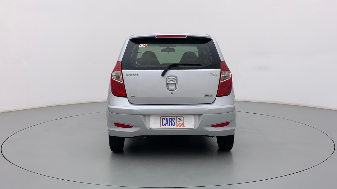 2010 Hyundai i10 SPORTZ 1.2, Petrol, Manual, 84,657 km, Back/Rear