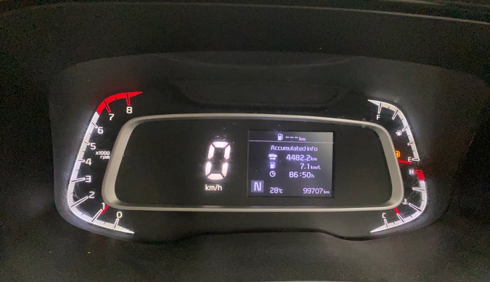 2020 KIA SONET HTK PLUS 1.0 IMT, Petrol, Manual, 99,702 km, Odometer Image