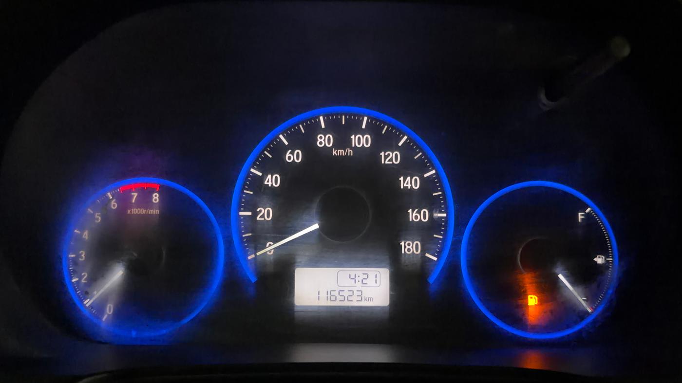 2016 Honda Amaze 1.2L I-VTEC E, CNG, Manual, 1,16,515 km, Odometer Image