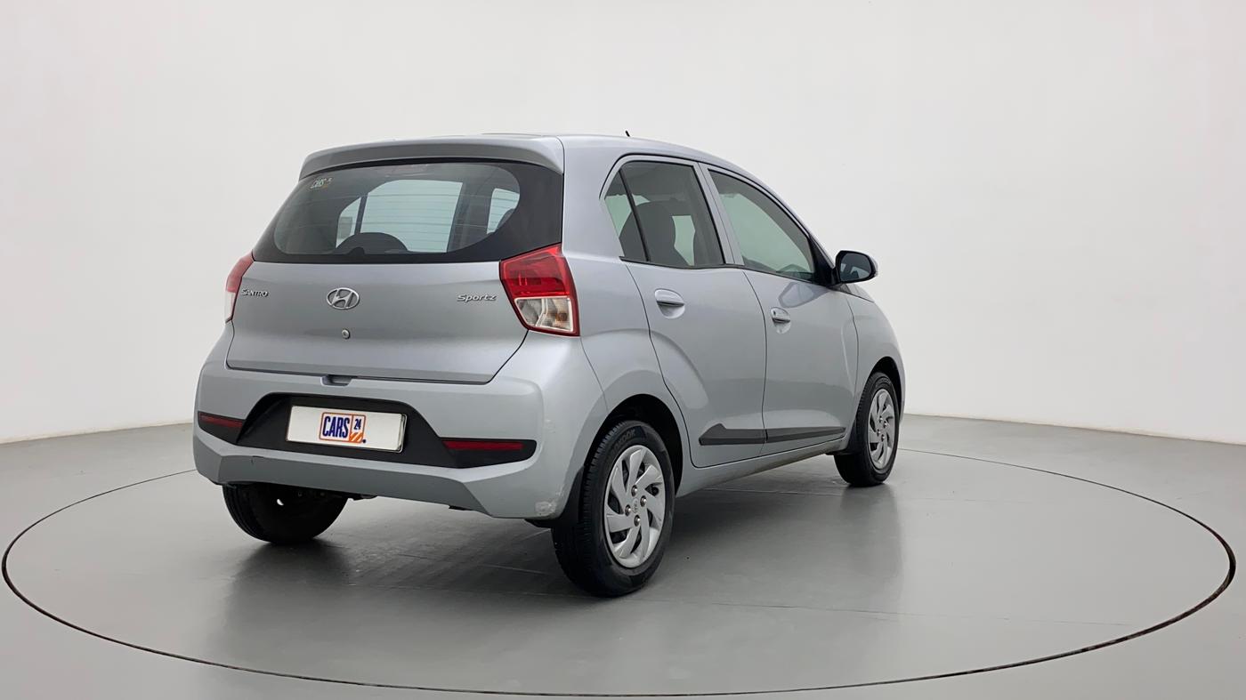 2019 Hyundai NEW SANTRO SPORTZ MT, Petrol, Manual, 13,394 km, Right Back Diagonal