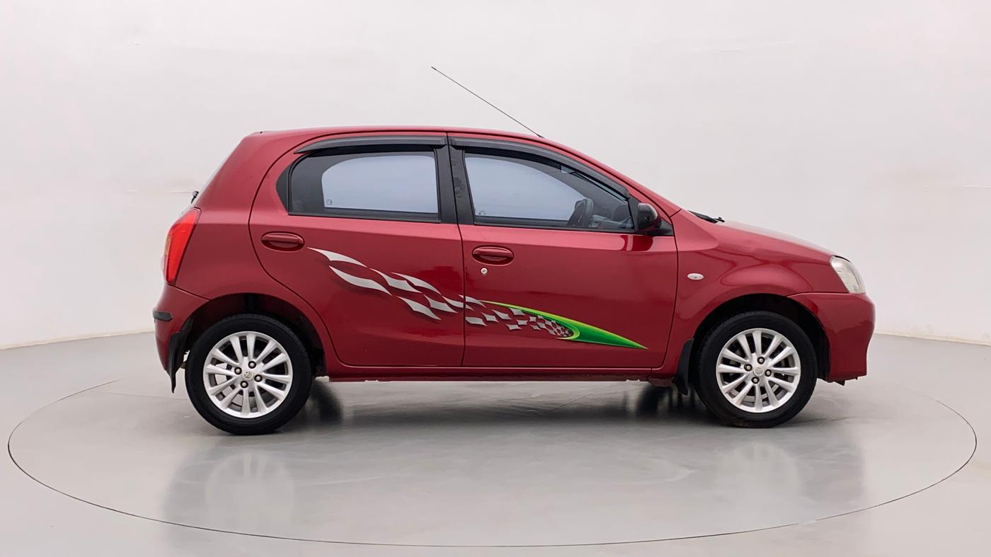 2011 Toyota Etios Liva V, Petrol, Manual, 79,431 km, Right Side View