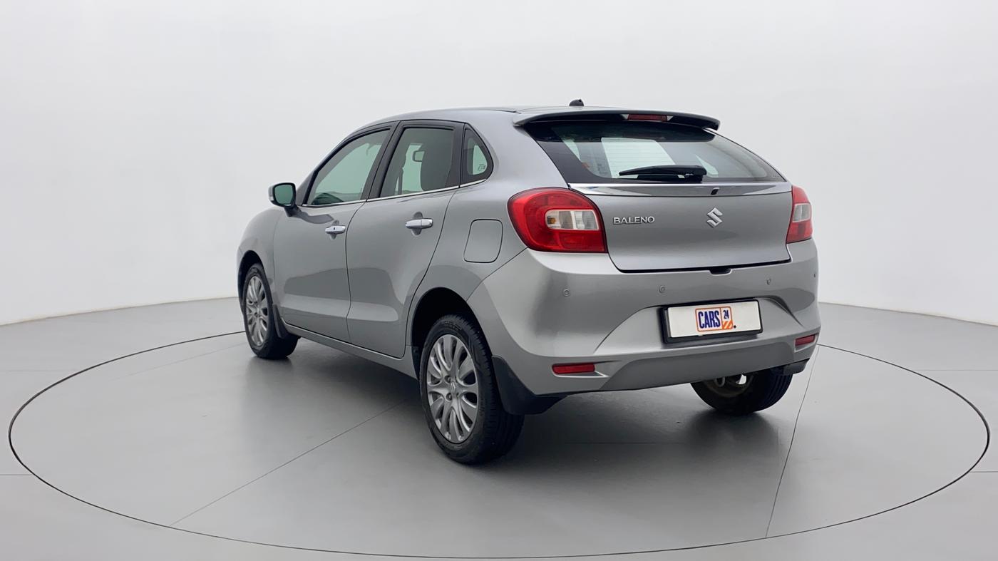 2017 Maruti Baleno ZETA CVT PETROL 1.2, Petrol, Automatic, 14,696 km, Left Back Diagonal