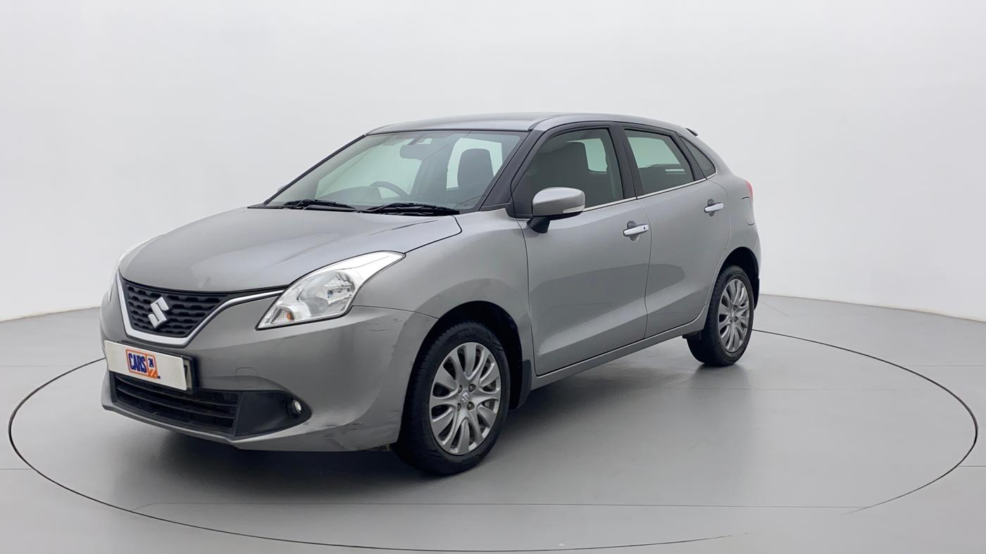 2017 Maruti Baleno ZETA CVT PETROL 1.2, Petrol, Automatic, 14,696 km, Left Front Diagonal