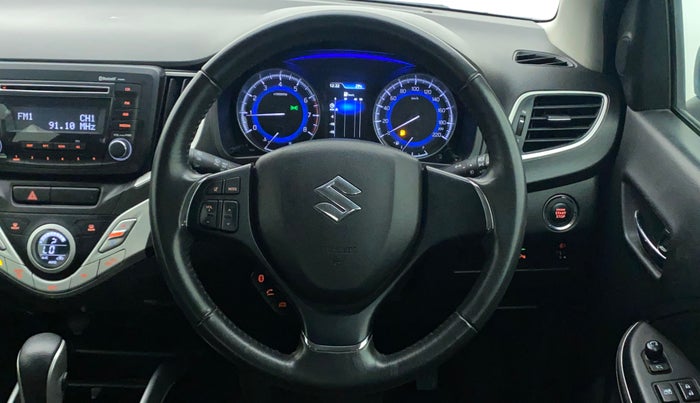 2017 Maruti Baleno ZETA CVT PETROL 1.2, Petrol, Automatic, 14,696 km, Steering Wheel Close Up