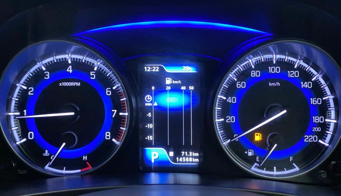 2017 Maruti Baleno ZETA CVT PETROL 1.2, Petrol, Automatic, 14,696 km, Odometer Image