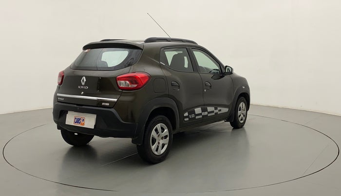 2017 Renault Kwid RXT 1.0 AMT (O), Petrol, Automatic, 36,588 km, Right Back Diagonal