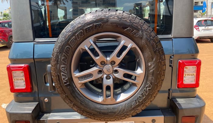 2022 Mahindra Thar LX HT PETROL 4WD MT, Petrol, Manual, 23,396 km, Spare Tyre