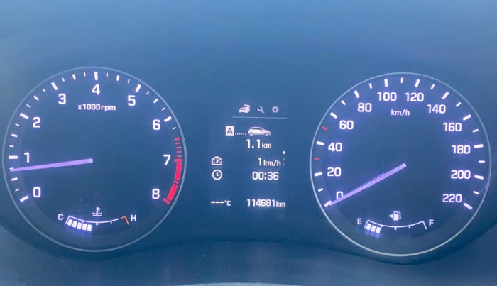 2014 Hyundai Elite i20 ASTA 1.2, Petrol, Manual, 1,14,706 km, Odometer Image