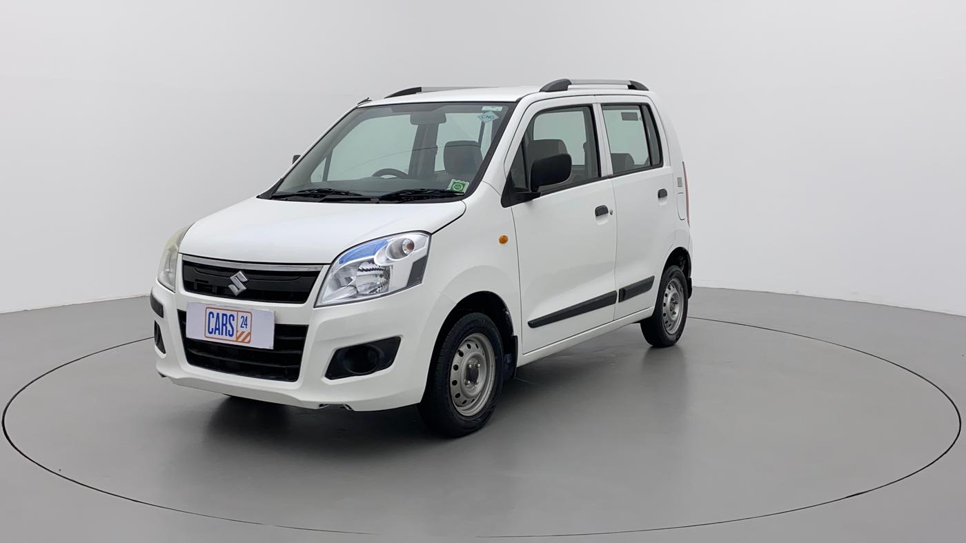 2014 Maruti Wagon R 1.0 LXI CNG, CNG, Manual, 98,017 km, Left Front Diagonal