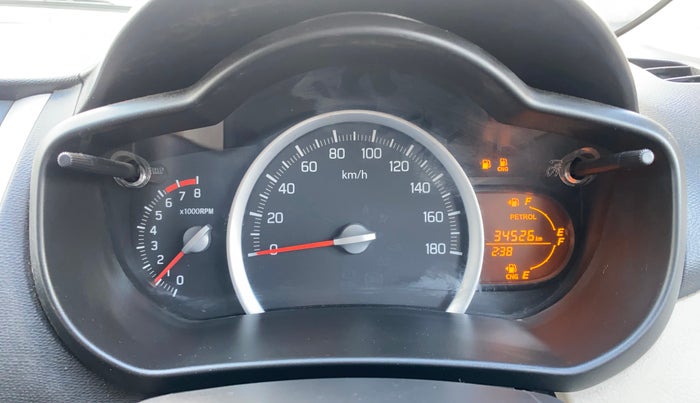 2021 Maruti Celerio VXI CNG, CNG, Manual, 34,526 km, Odometer Image