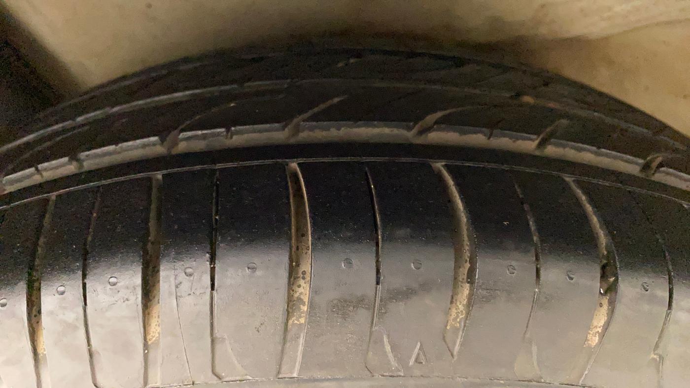 2013 Honda Amaze 1.2L I-VTEC E, Petrol, Manual, 87,031 km, Right Rear Tyre Tread