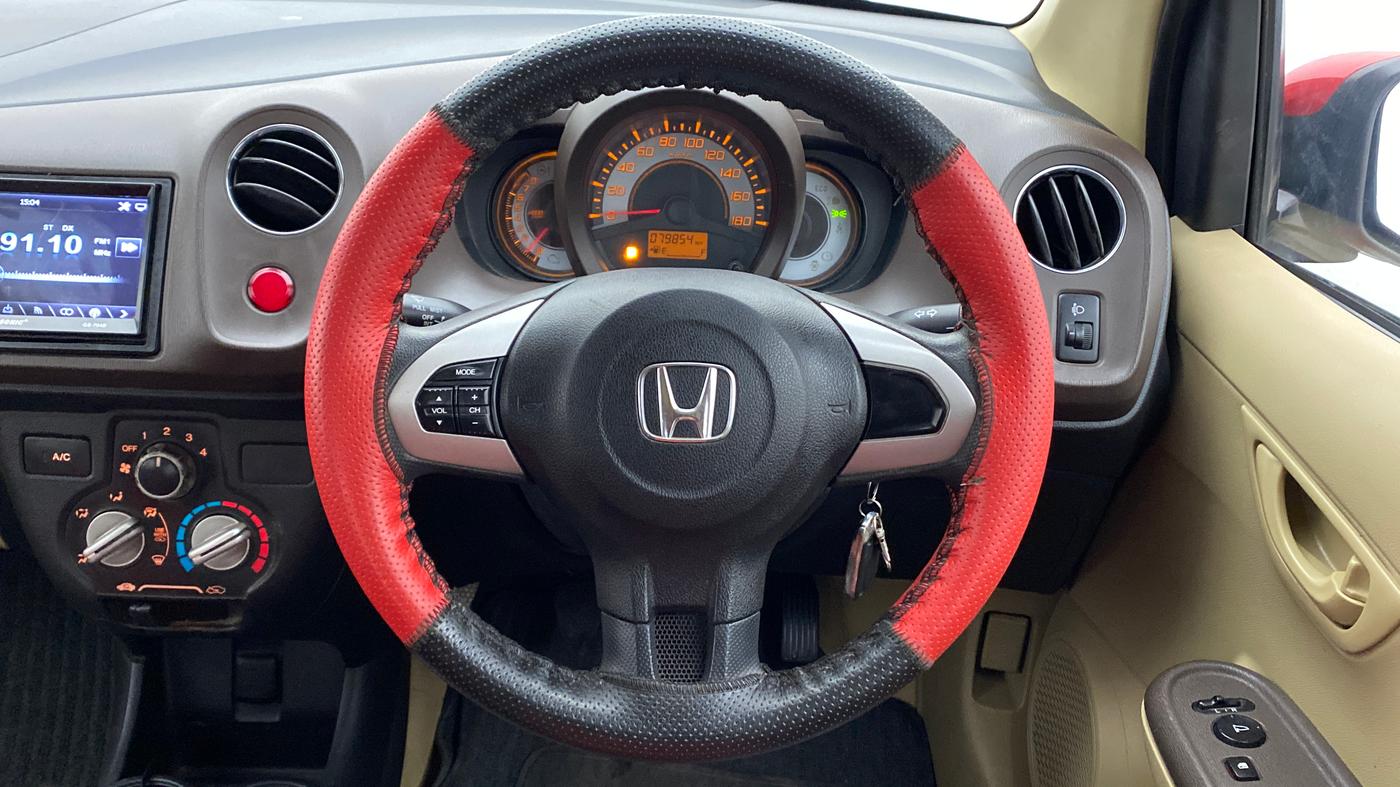2013 Honda Brio 1.2 S MT I VTEC, Petrol, Manual, 79,854 km, Steering Wheel Close Up