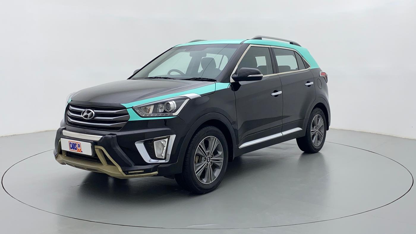 2017 Hyundai Creta 1.6 SX PLUS AUTO PETROL, Petrol, Automatic, 64,969 km, Left Front Diagonal