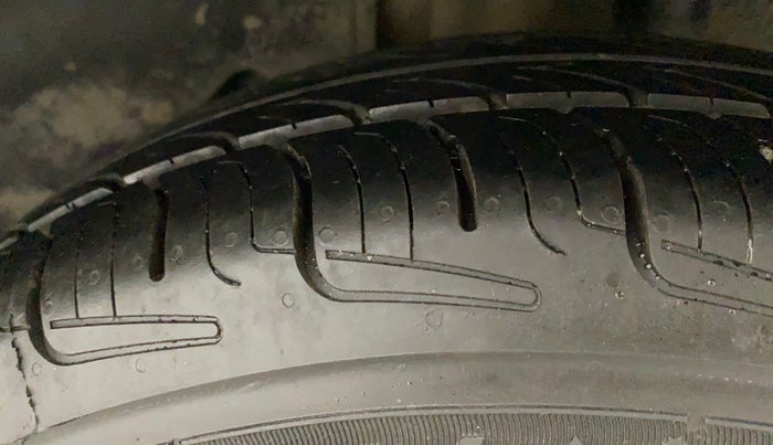 2018 Tata Tiago XZA PETROL, Petrol, Automatic, 1,12,133 km, Left Rear Tyre Tread