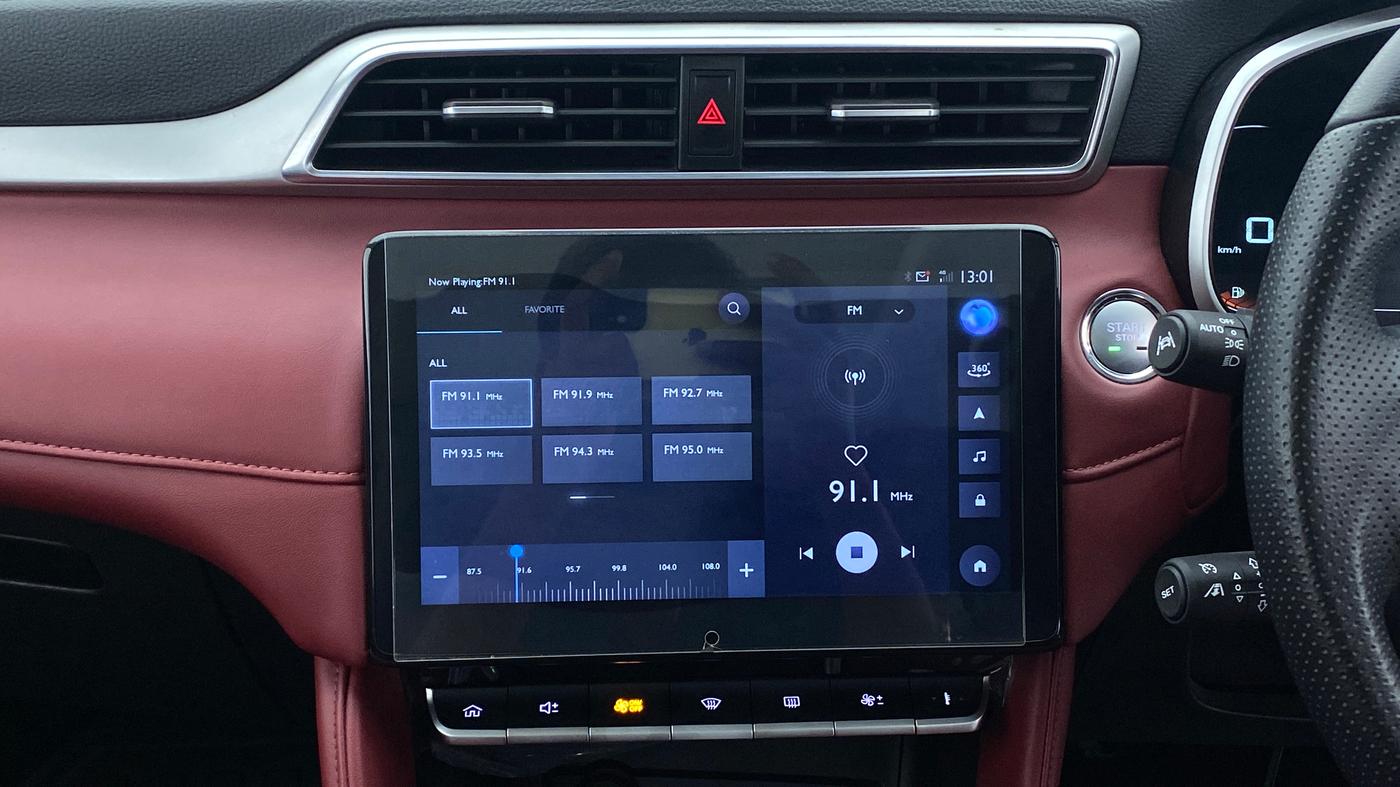 2022 MG ASTOR SAVVY 1.3 TURBO AT S RED, Petrol, Manual, 11,208 km, Air Conditioner