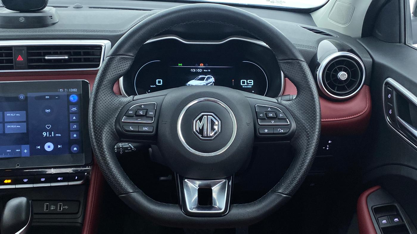 2022 MG ASTOR SAVVY 1.3 TURBO AT S RED, Petrol, Manual, 11,208 km, Steering Wheel Close Up