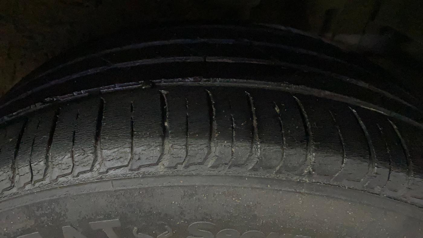 2018 Tata NEXON XZ PLUS DIESEL, Diesel, Manual, 1,08,811 km, Left Rear Tyre Tread