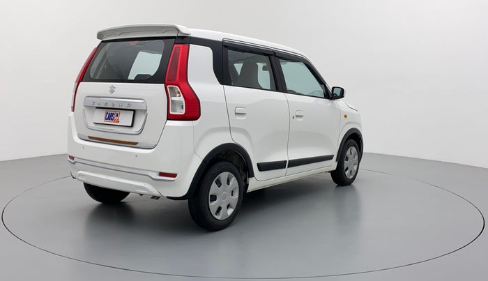 2019 Maruti New Wagon-R VXI 1.2L, Petrol, Manual, 23,734 km, Right Back Diagonal (45- Degree) View