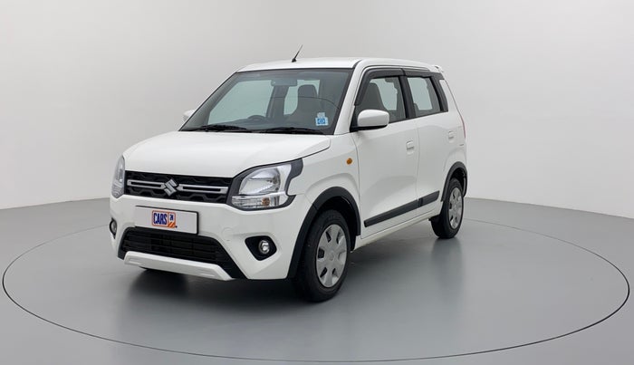 2019 Maruti New Wagon-R VXI 1.2L, Petrol, Manual, 23,734 km, Left Front Diagonal (45- Degree) View