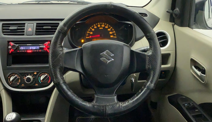 2016 Maruti Celerio VXI, Petrol, Manual, 82,563 km, Steering Wheel Close Up