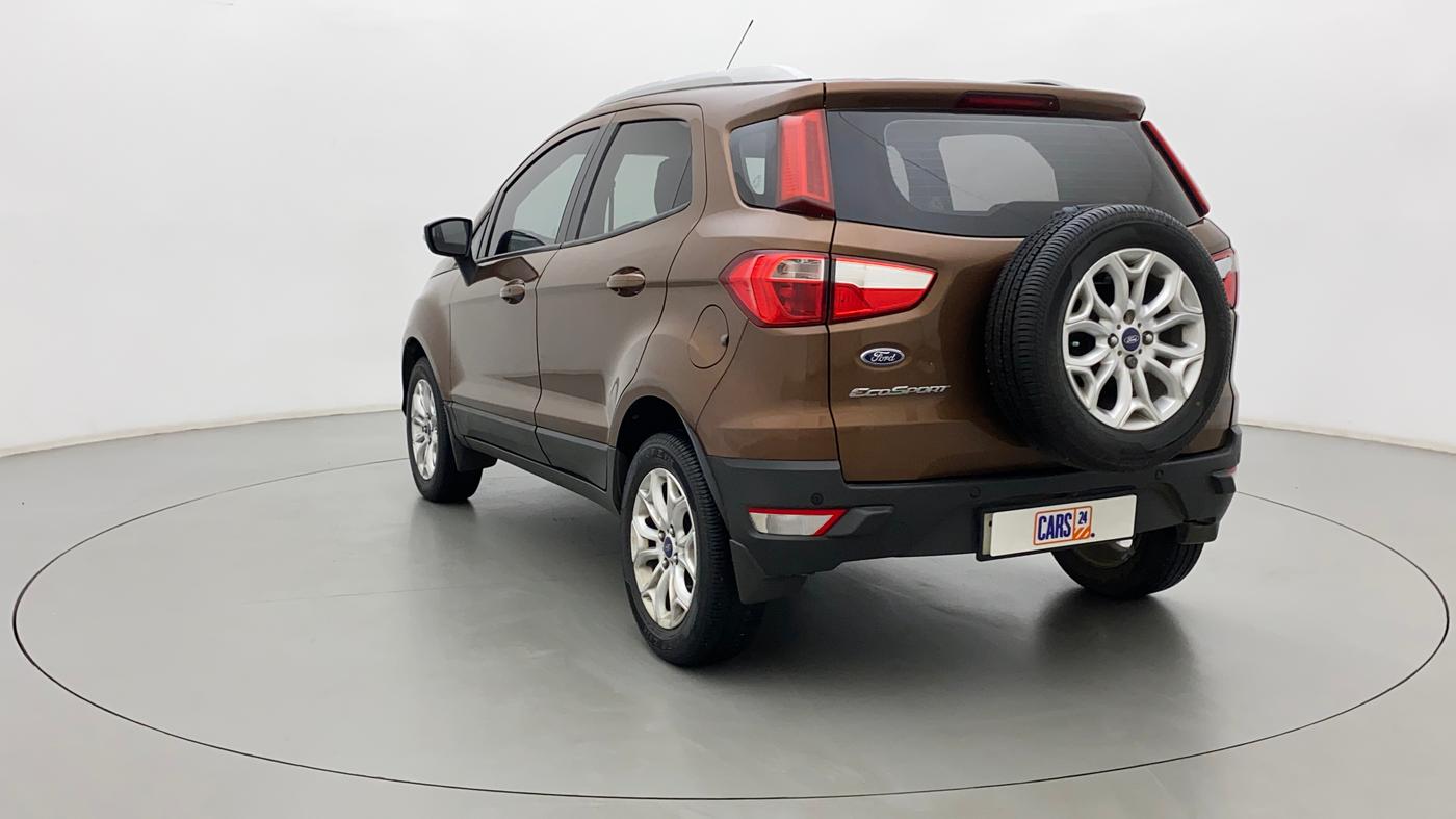 2017 Ford Ecosport TITANIUM 1.5L DIESEL, Diesel, Manual, 42,346 km, Left Back Diagonal