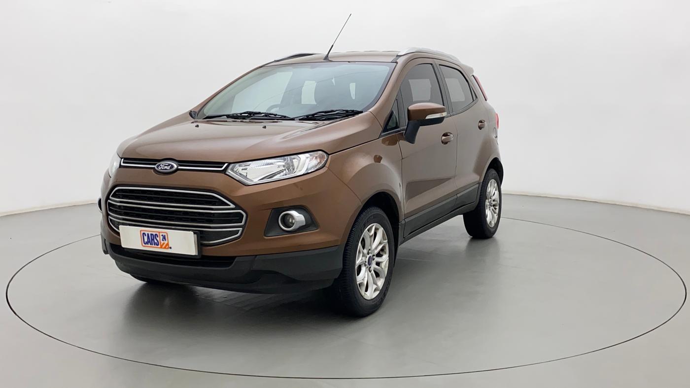 2017 Ford Ecosport TITANIUM 1.5L DIESEL, Diesel, Manual, 42,346 km, Left Front Diagonal