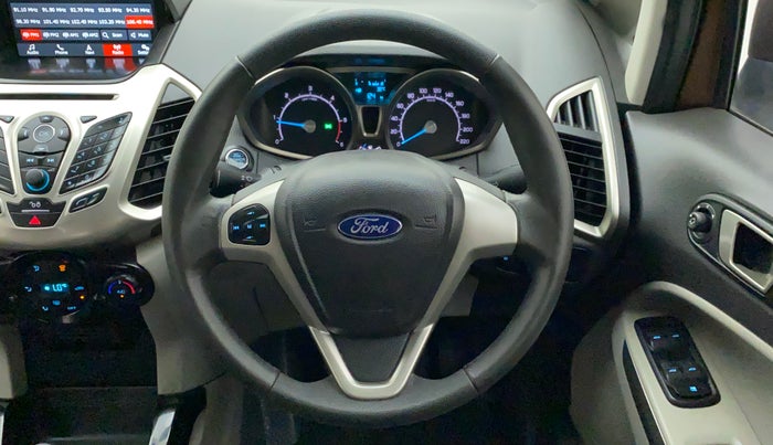 2017 Ford Ecosport TITANIUM 1.5L DIESEL, Diesel, Manual, 42,346 km, Steering Wheel Close Up