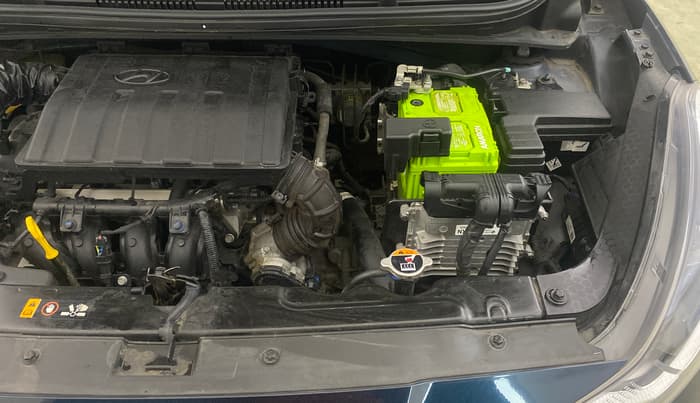 2022 Hyundai GRAND I10 NIOS SPORTZ AMT 1.2 KAPPA VTVT, Petrol, Automatic, 9,176 km, Engine View - Left