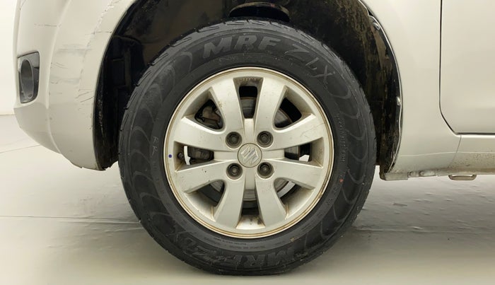 2011 Maruti Ritz ZXI, Petrol, Manual, 98,511 km, Left Front Wheel