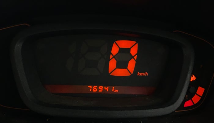 2016 Renault Kwid RXT 0.8, Petrol, Manual, 76,994 km, Odometer Image