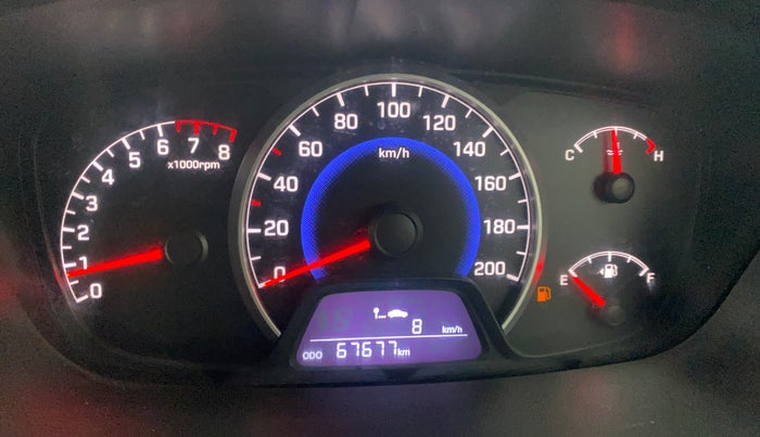 2015 Hyundai Grand i10 SPORTZ 1.2 KAPPA VTVT, Petrol, Manual, 67,639 km, Odometer Image
