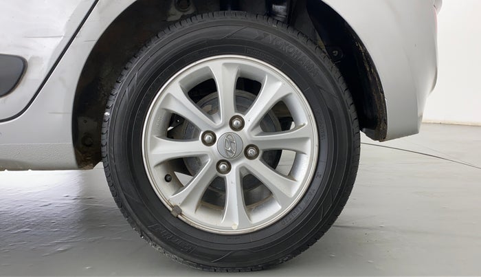 2015 Hyundai Grand i10 ASTA AT 1.2 KAPPA VTVT, Petrol, Automatic, 75,561 km, Left Rear Wheel