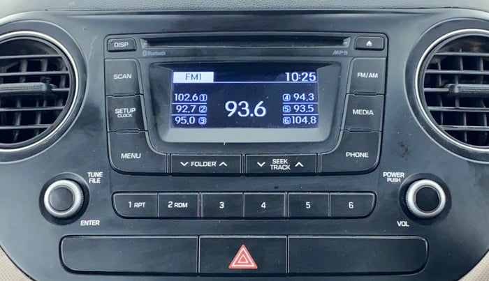 2015 Hyundai Grand i10 ASTA AT 1.2 KAPPA VTVT, Petrol, Automatic, 75,561 km, Infotainment System