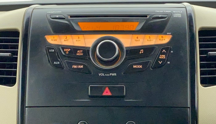 2018 Maruti Wagon R 1.0 VXI, Petrol, Manual, 33,443 km, Infotainment System