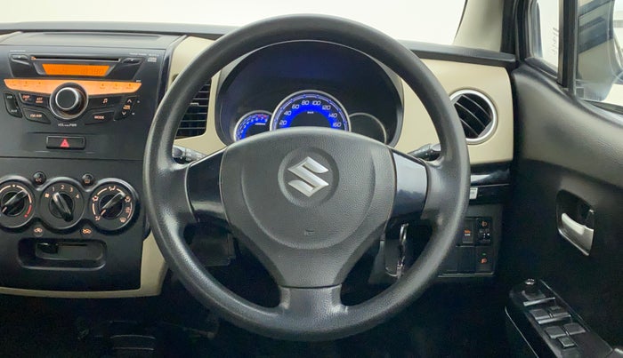 2018 Maruti Wagon R 1.0 VXI, Petrol, Manual, 33,443 km, Steering Wheel Close Up