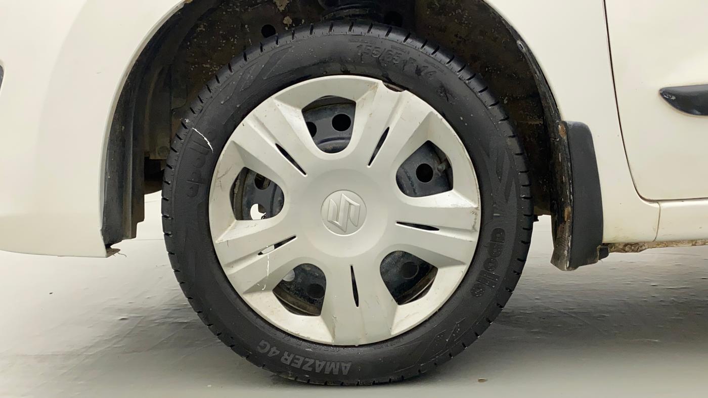 2018 Maruti Wagon R 1.0 VXI, Petrol, Manual, 33,443 km, Left Front Wheel
