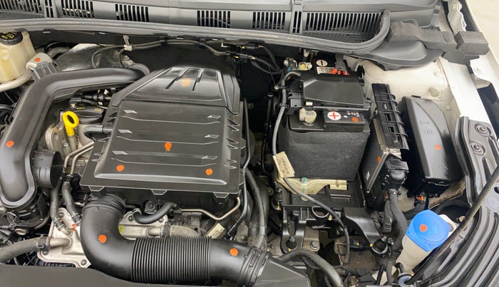 2023 Skoda SLAVIA AMBITION 1.0L TSI AT, Petrol, Automatic, 11,376 km, Engine View - Left