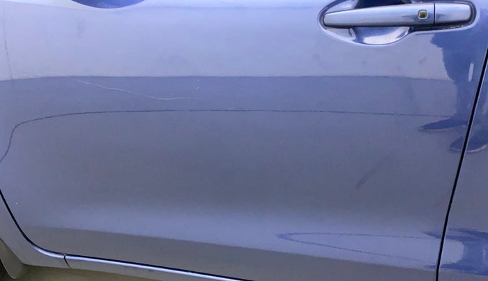 2021 Maruti Dzire ZXI Plus AMT, Petrol, Automatic, 23,264 km, Front passenger door - Slightly dented