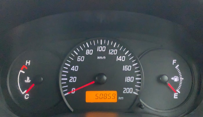 2011 Maruti Swift LXI, Petrol, Manual, 51,109 km, Odometer Image