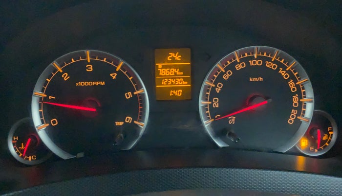 2014 Maruti Swift ZDI, Diesel, Manual, 1,23,430 km, Odometer Image