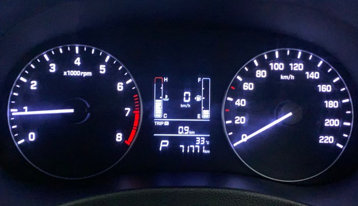 2018 Hyundai Creta SX AT 1.6 PETROL, Petrol, Automatic, 71,770 km, Odometer Image