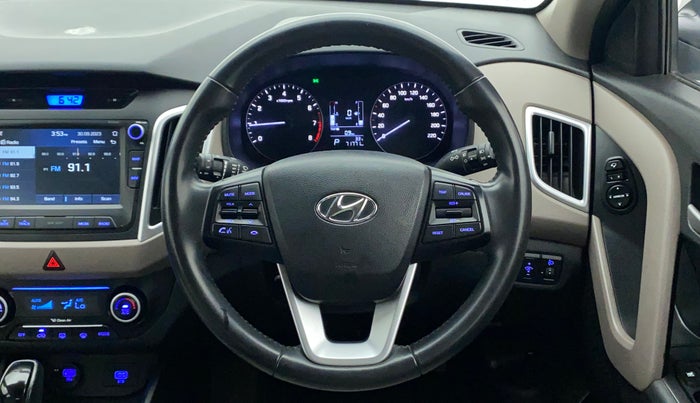2018 Hyundai Creta SX AT 1.6 PETROL, Petrol, Automatic, 71,770 km, Steering Wheel Close Up
