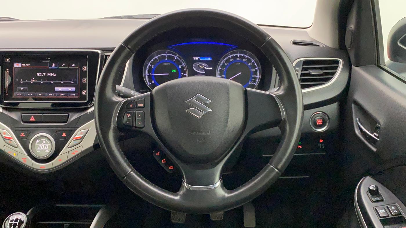 2018 Maruti Baleno RS 1.0 PETROL, Petrol, Manual, 61,005 km, Steering Wheel Close Up