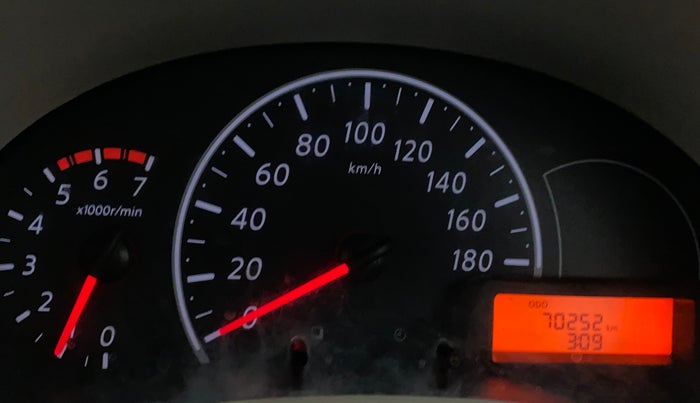 2014 Nissan Micra Active XV, Petrol, Manual, 70,252 km, Odometer Image