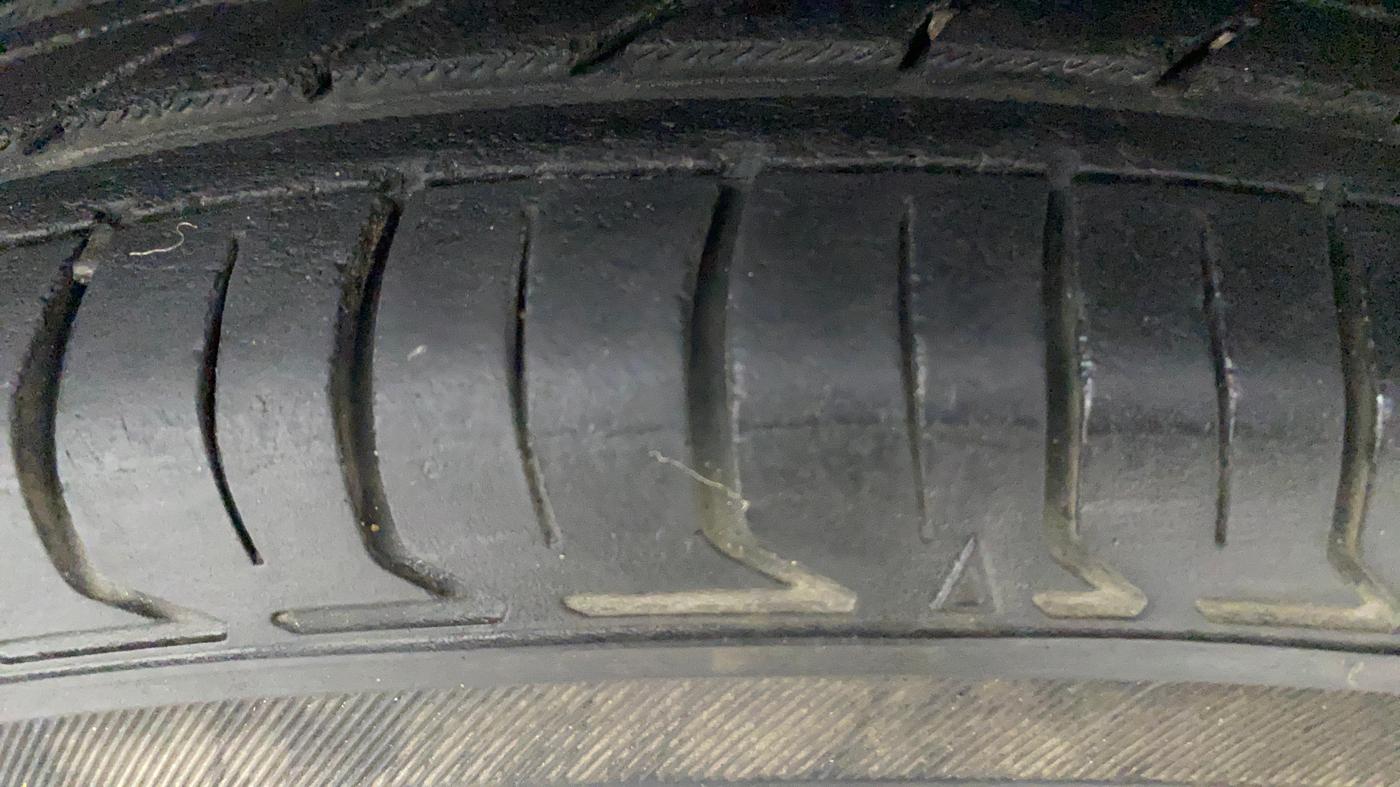 2014 Nissan Micra Active XV, Petrol, Manual, 70,252 km, Left Rear Tyre Tread